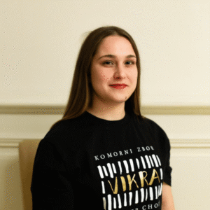 Portrait of Ana Birsa, member of the Vikra chamber choir