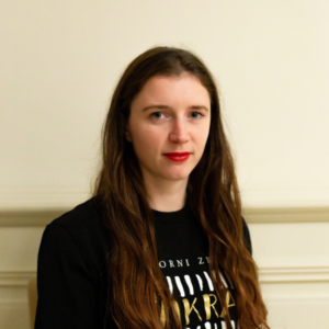 Portrait of Petra Grgic, member of the Vikra chamber choir