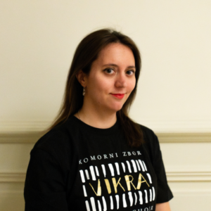 Portrait of Teodora Tommasi, member of the Vikra chamber choir